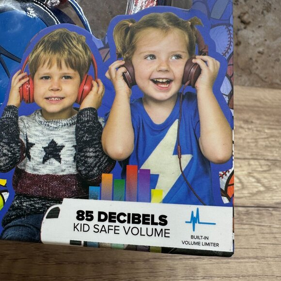 Lot Of 2 Altec Lansing Kids Safe Wired Headphones Blue, Pink Age 3 To 5 NIB - Picture 4 of 15